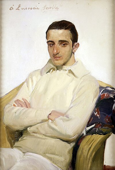 Portrait of Jose Luis Benlliure Lopez de Arana by Joaquín Sorolla